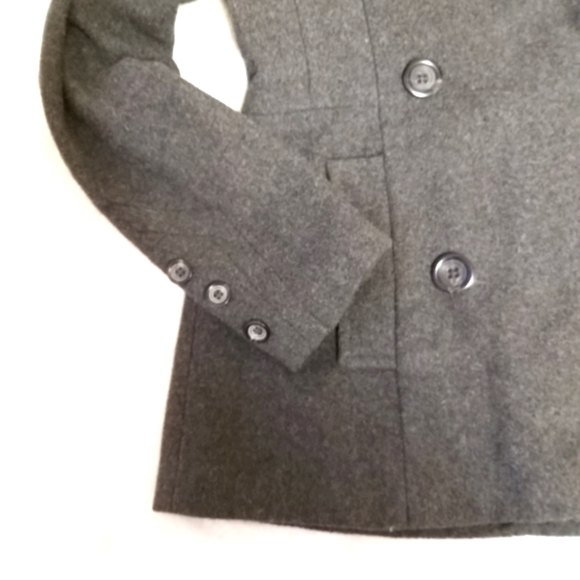 ✨️ Stylish Suzy Shier Gray Double-Breasted Jacket - Size XS - Picture 3 of 6